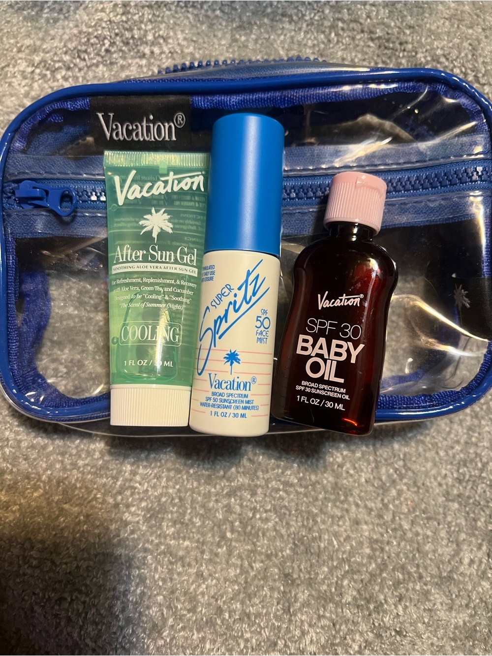 Vacation Fanny Pack with Travel Sizes